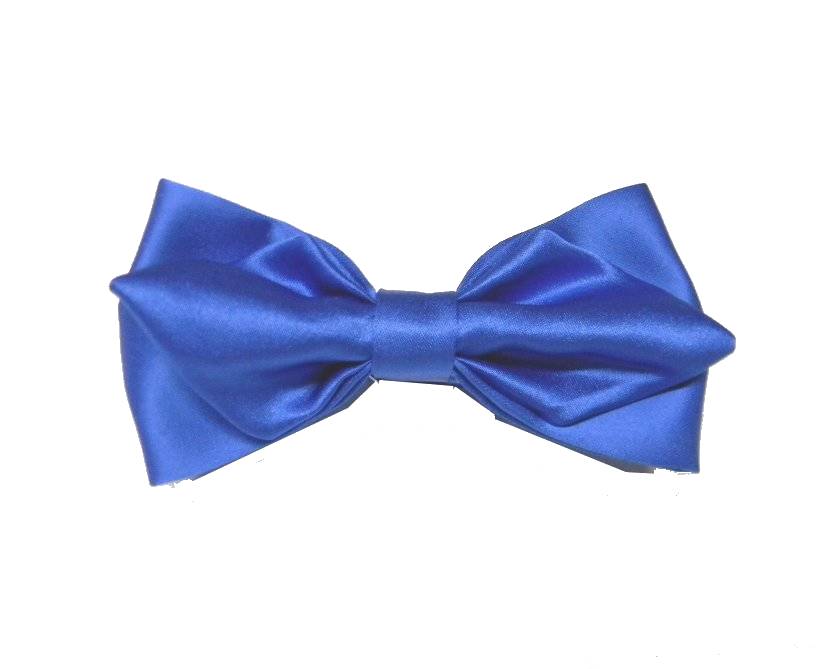 Papillon uomo blu royal poli made in italy cravatta farfalla varie misu bow-tie - Foto 7 di 7