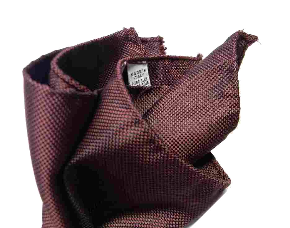 FAZZOLETTO DA TASCHINO bordeaux UOMO POCHETTE di seta jaquard MADEin ITALY  | eBay