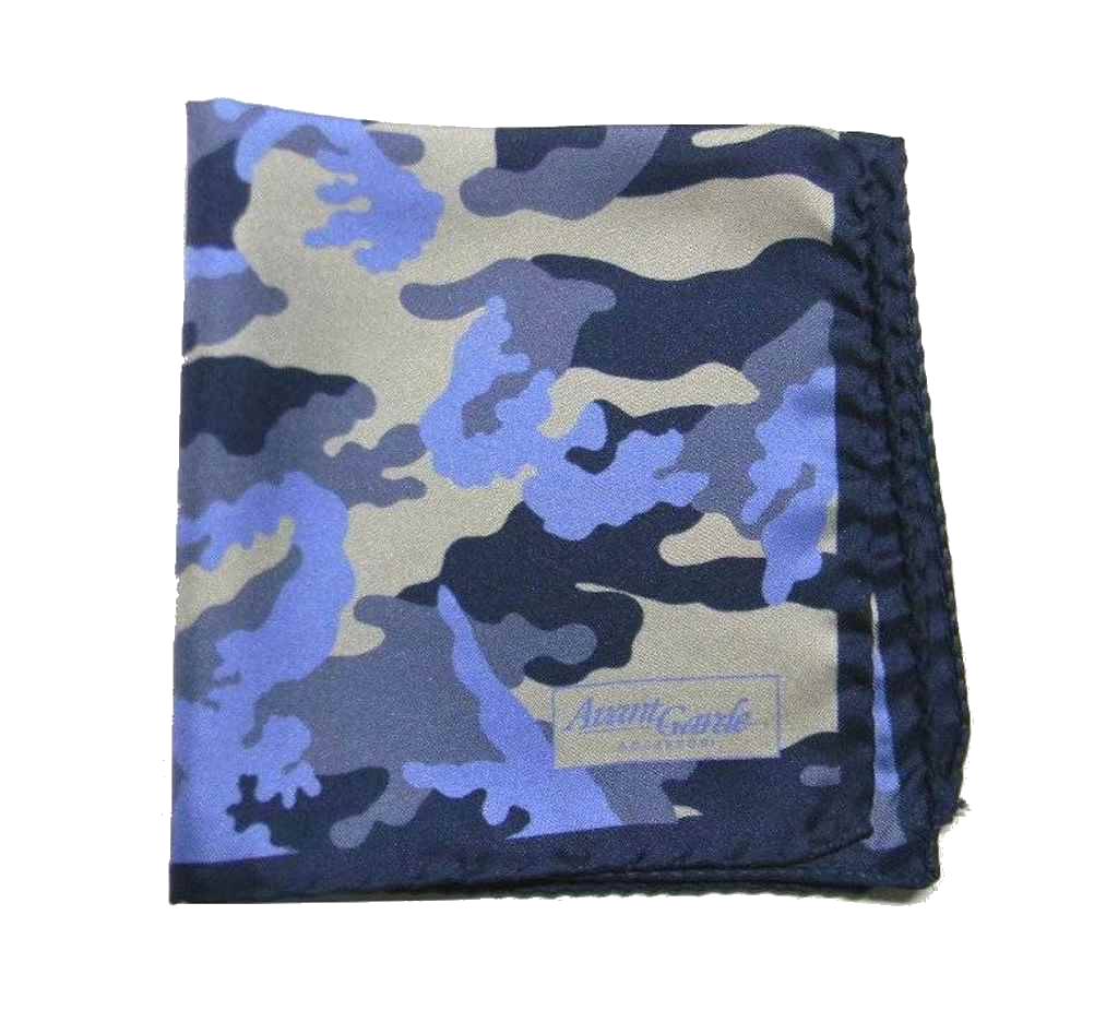 POCHETTE DA TASCHINO UOMO CAMOUFLAGE SETA MADE ITALY FAZZOLETTO FANTASY MIMETICA - Bild 15 von 31