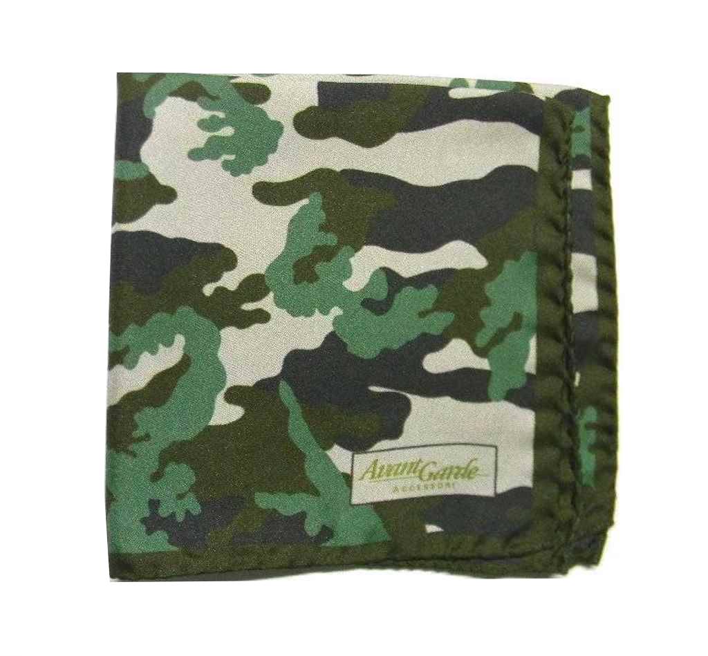 POCHETTE DA TASCHINO UOMO CAMOUFLAGE SETA MADE ITALY FAZZOLETTO FANTASY MIMETICA - Bild 30 von 31