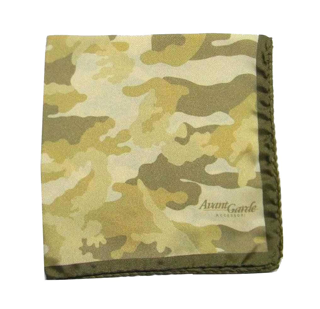 POCHETTE DA TASCHINO UOMO CAMOUFLAGE SETA MADE ITALY FAZZOLETTO FANTASY MIMETICA - Bild 19 von 31