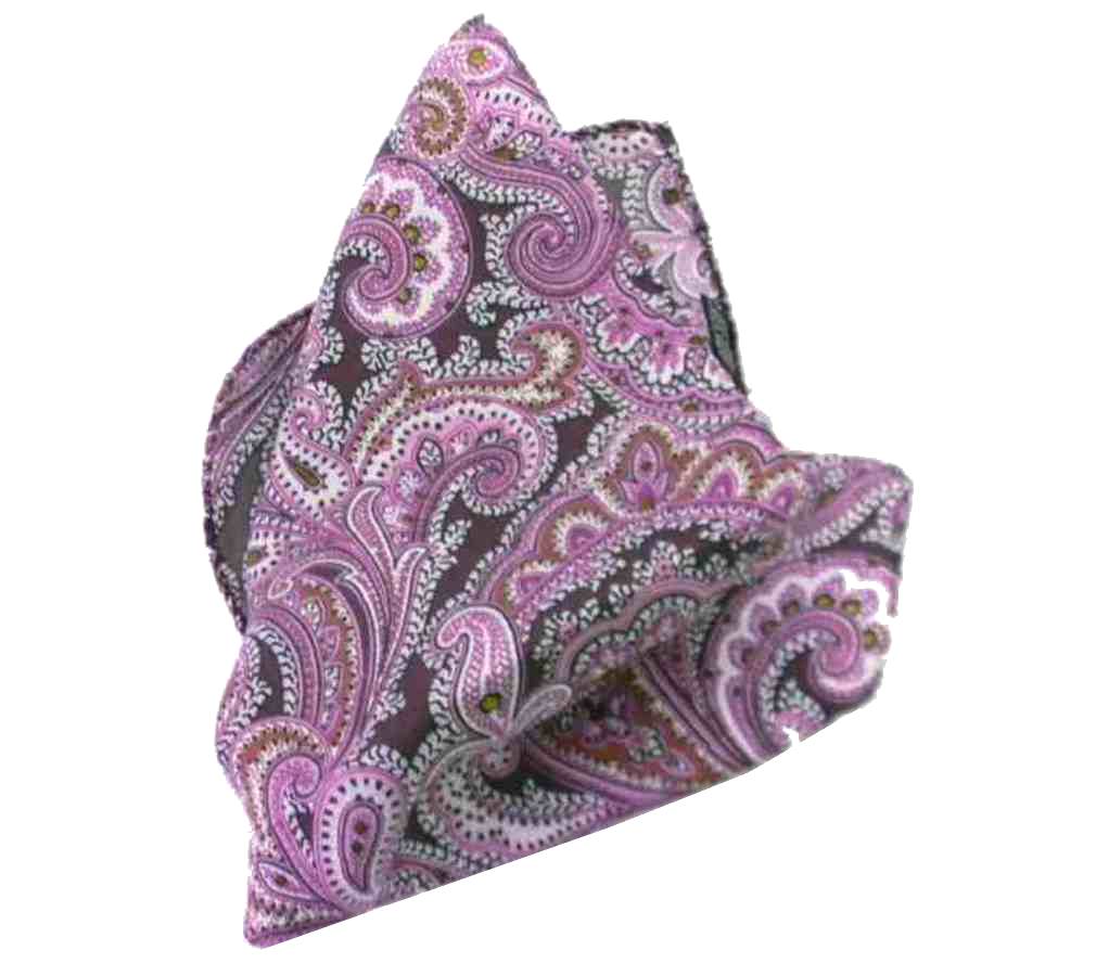 FAZZOLETTO DA TASCHINO UOMO POCHETTE UOMO HANDKERCHIEF STAMPA CASHMERE PAISLEY - Picture 13 of 17