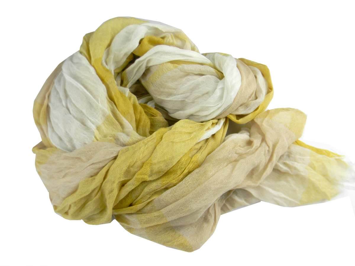 SCIARPA uomo donna MULTICOLOR a quadri varie COLORI FORTI VERDE ARANCIO GIALLO - Imagen 7 de 10