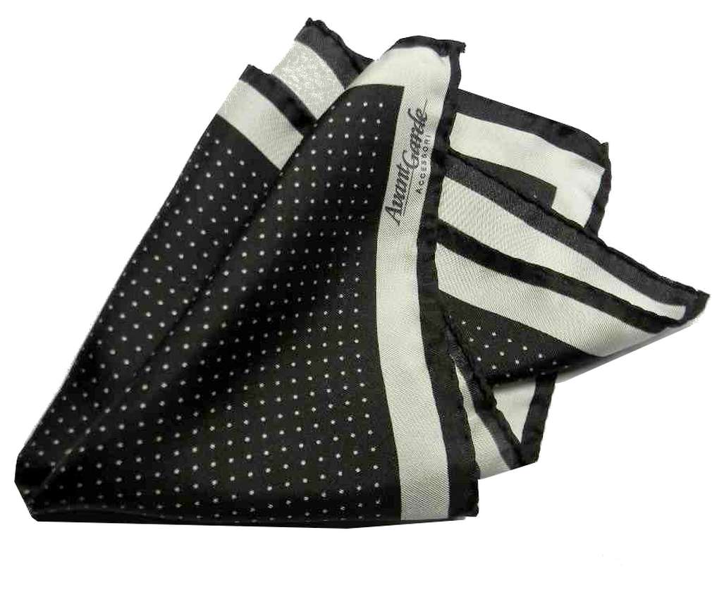 NOVITA COLORI FLUORESCENTI POCHETTE DA TASCHINO UOMO FLUO A POIS CON BORDI - Foto 13 di 14