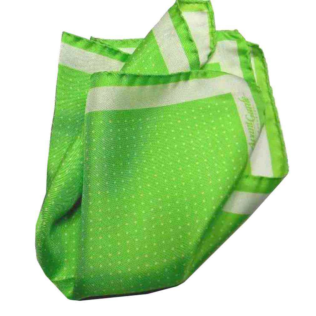 NOVITA COLORI FLUORESCENTI POCHETTE DA TASCHINO UOMO FLUO A POIS CON BORDI - Foto 11 di 14