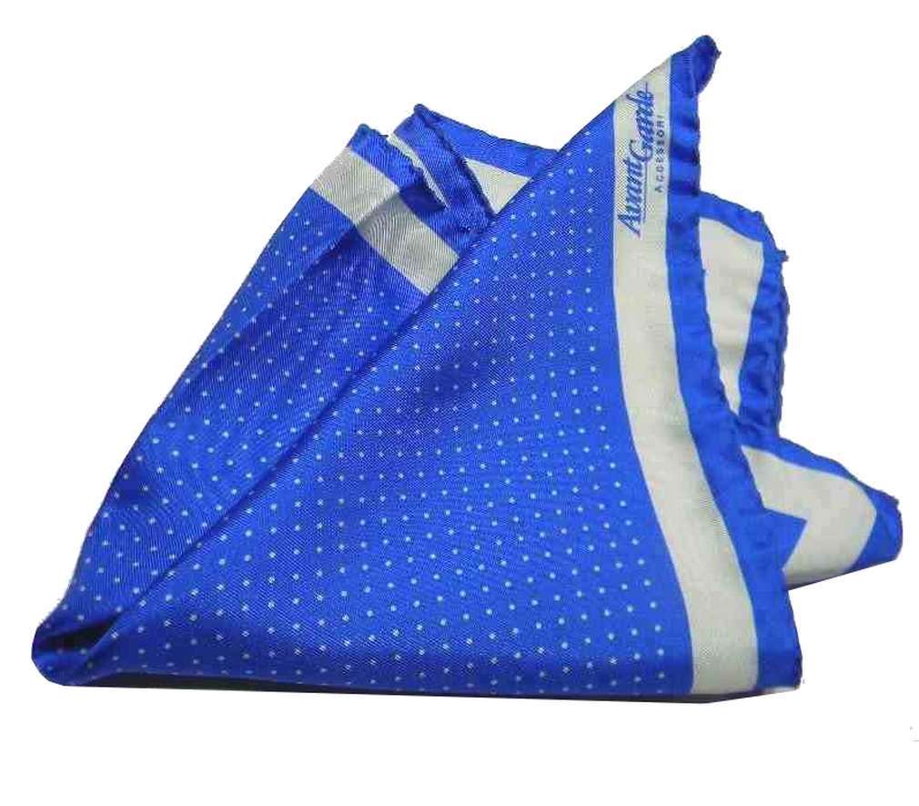NOVITA COLORI FLUORESCENTI POCHETTE DA TASCHINO UOMO FLUO A POIS CON BORDI - Foto 9 di 14