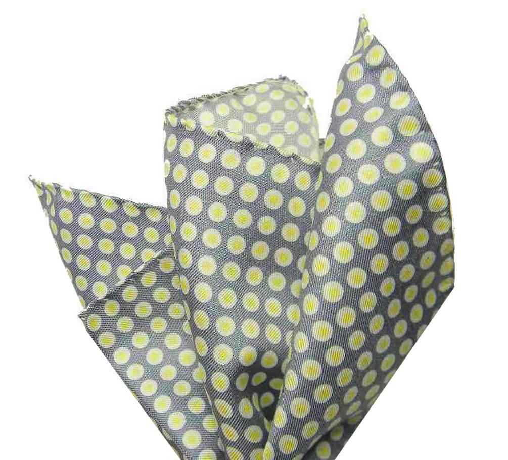 neu Herren Einstecktuch mit Kugeln Retro Einstecktuch Seide Vintage Style it - Bild 10 von 30