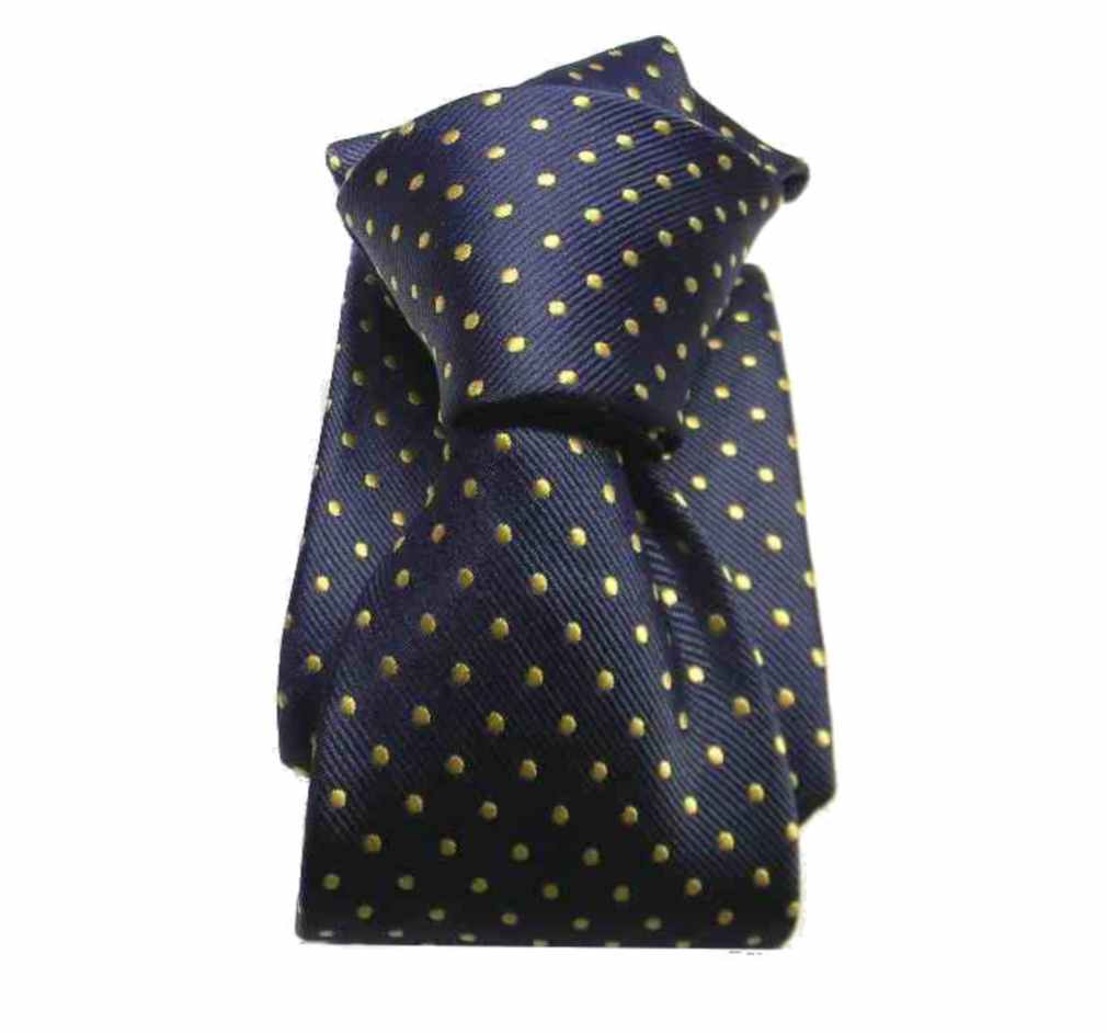 Cravatta uomo a pois azzurra arancione gialla blu verde pallini varie in offerta - Foto 11 di 12