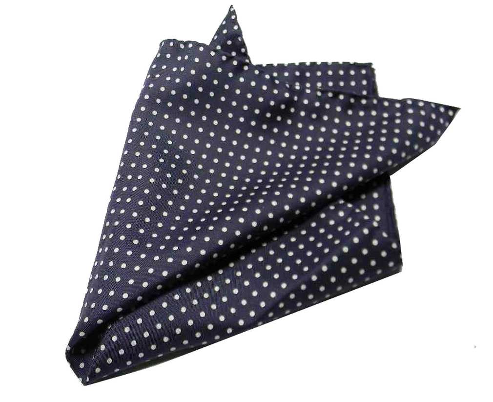 POCHETTE uomo SETA FAZZOLETTINO A POIS DA TASCHINO NERO ROSSO GRIGIO VERDE PUNTI - Picture 12 of 14