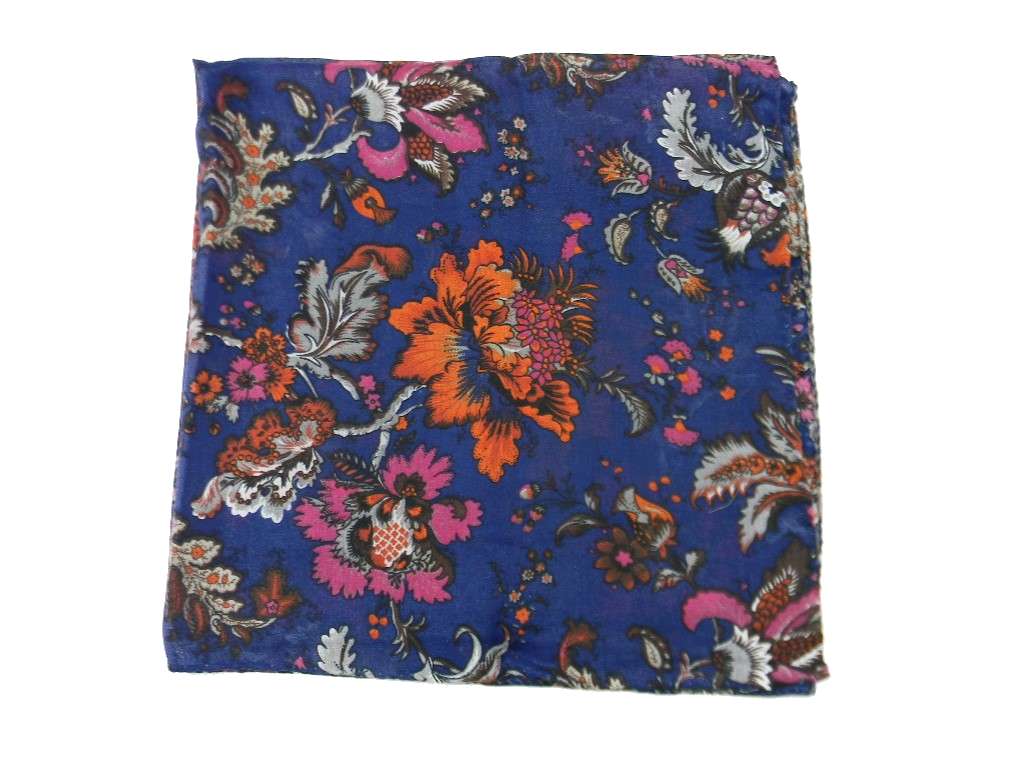 HALSTUCH TUCH DAMEN BLUMEN BLUMENMUSTER FLOWERS SCARF VERSCHIEDENE - Bild 9 von 9