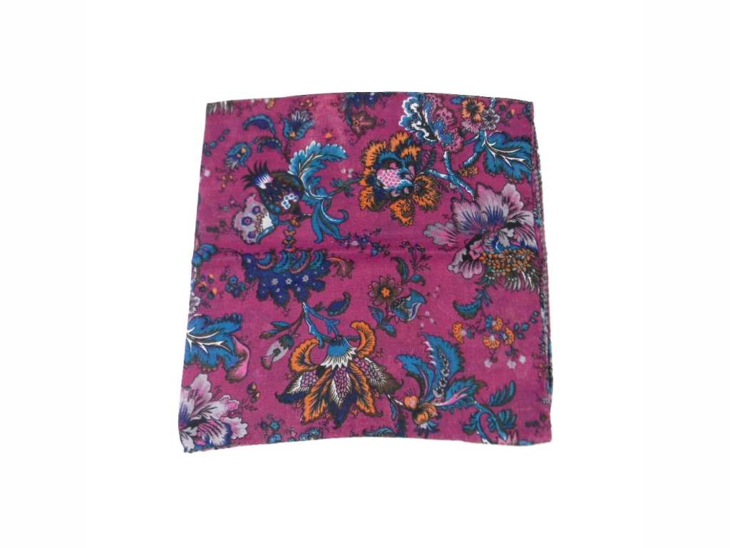 HALSTUCH TUCH DAMEN BLUMEN BLUMENMUSTER FLOWERS SCARF VERSCHIEDENE - Bild 7 von 9