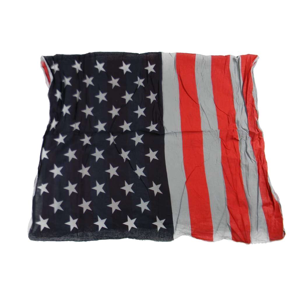 Foulard Bandiera America uomo donna kefia sciarpa Usa vintage cotone vari italy - Foto 10 di 16