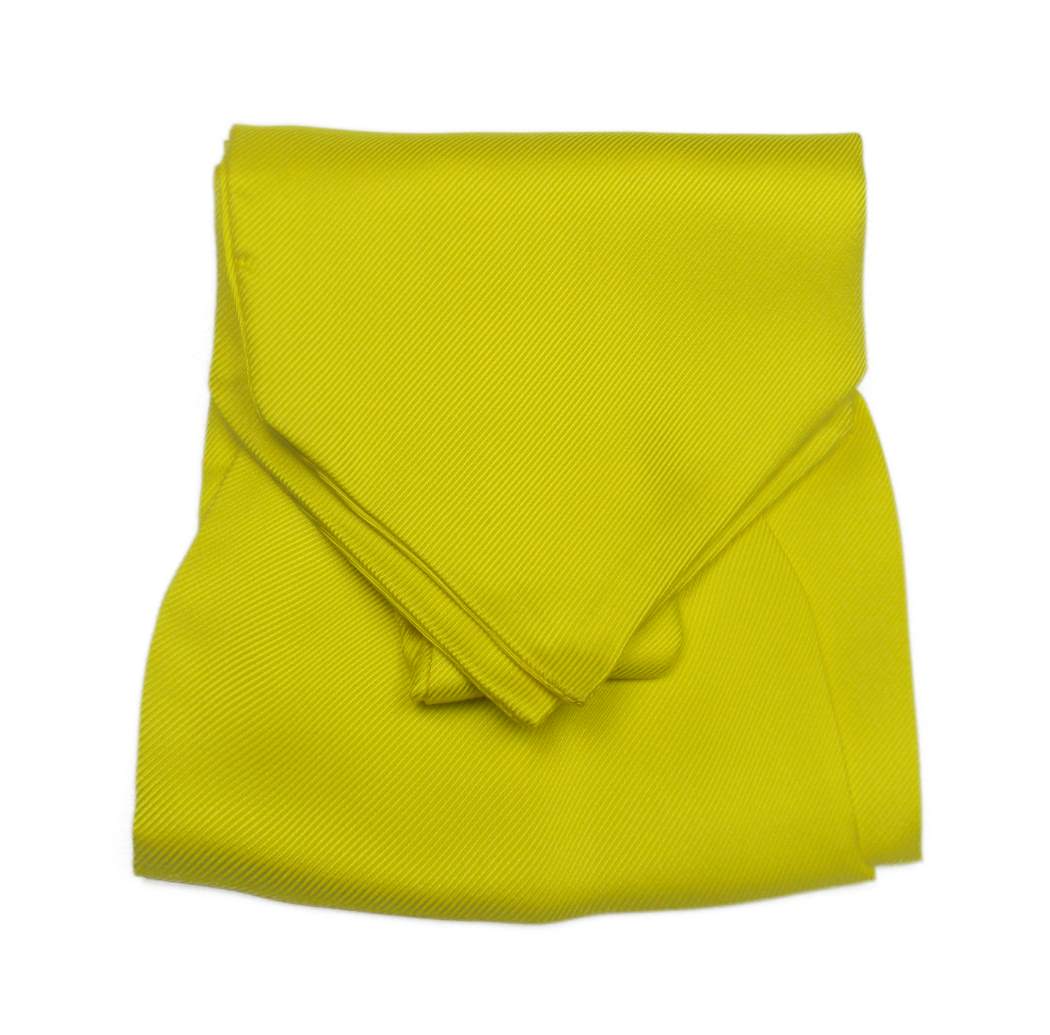 CASHE COL UOMO TINTA UNITA GIALLO VERDE FUXIA AZZURRO ROSA OFFERTA ASCOT SETA - Imagen 14 de 22