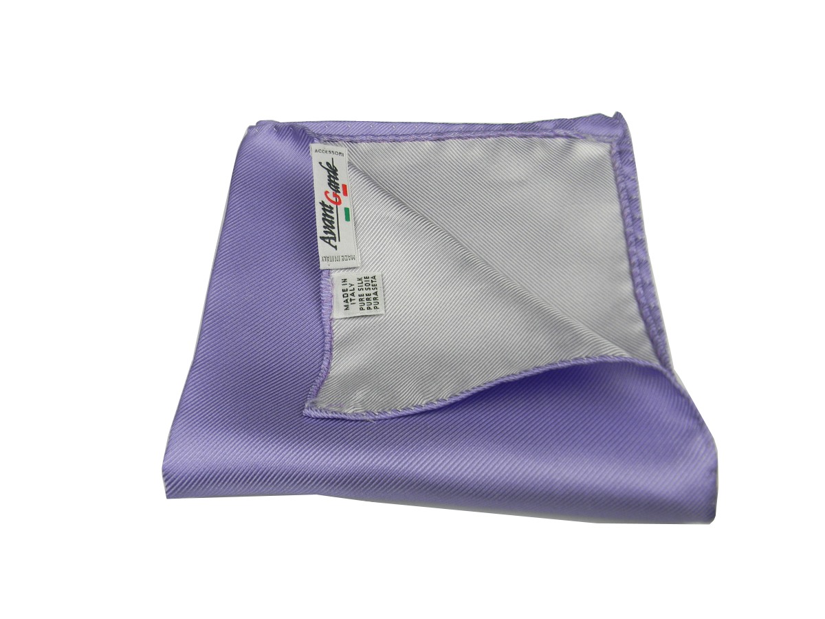 FAZZOLETTO UOMO DA TASCHINO tinta unita POCHETTE SETA MADE ITALY Man silk Pocket - Imagen 20 de 40