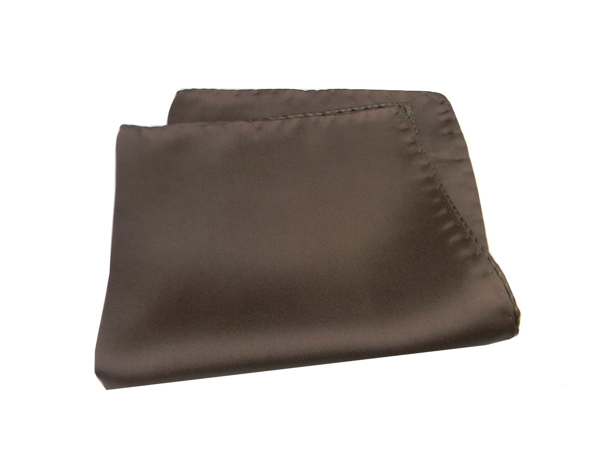 FAZZOLETTO UOMO DA TASCHINO tinta unita POCHETTE SETA MADE ITALY Man silk Pocket - Imagen 37 de 40