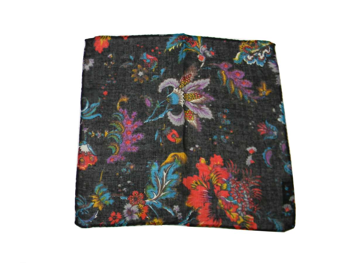 Fazzoletto da taschino uomo pochette fiori man flowers handkerchief taschentouch - Imagen 10 de 11
