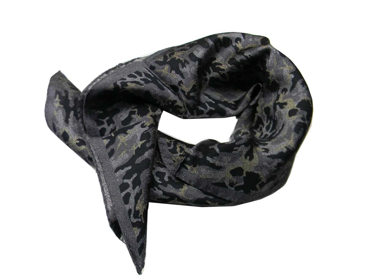 HERREN DAMEN TUCH CAMOUFLAGE MAN HALSTUCH Camouflage Reine SEIDE M ITALY - Bild 7 von 7