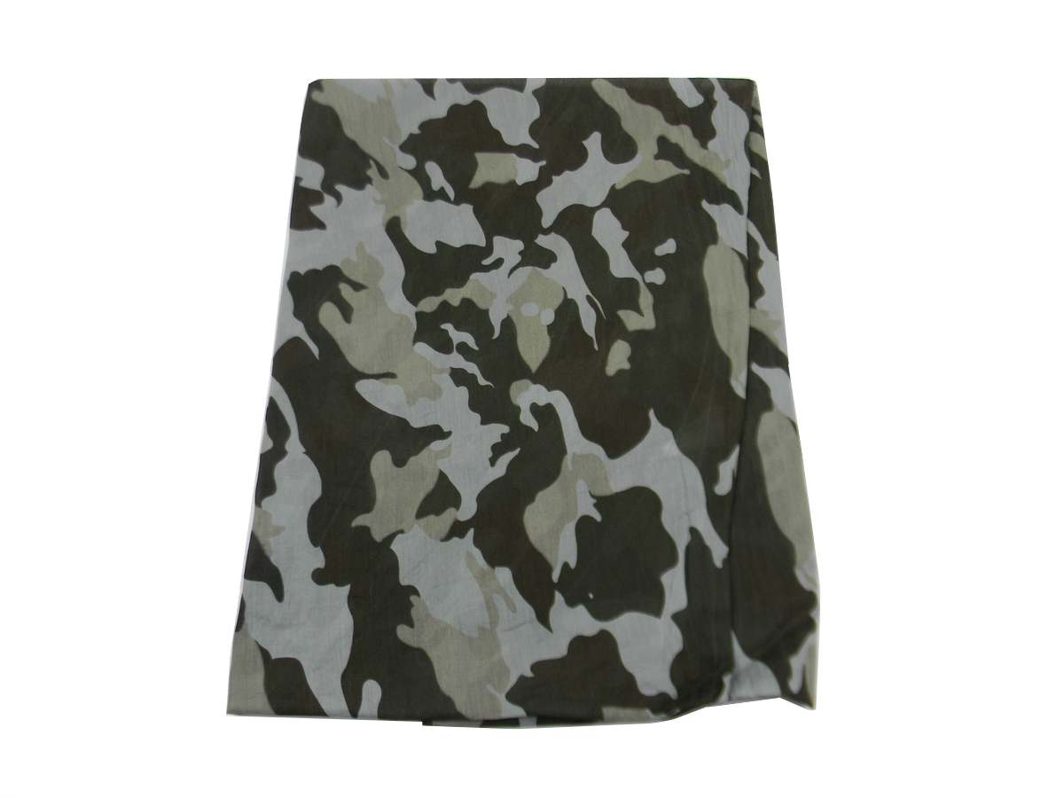 Foulard fanta mimetico kefia mimetica vintage usa camouflage azzurra beige fango - Picture 8 of 16
