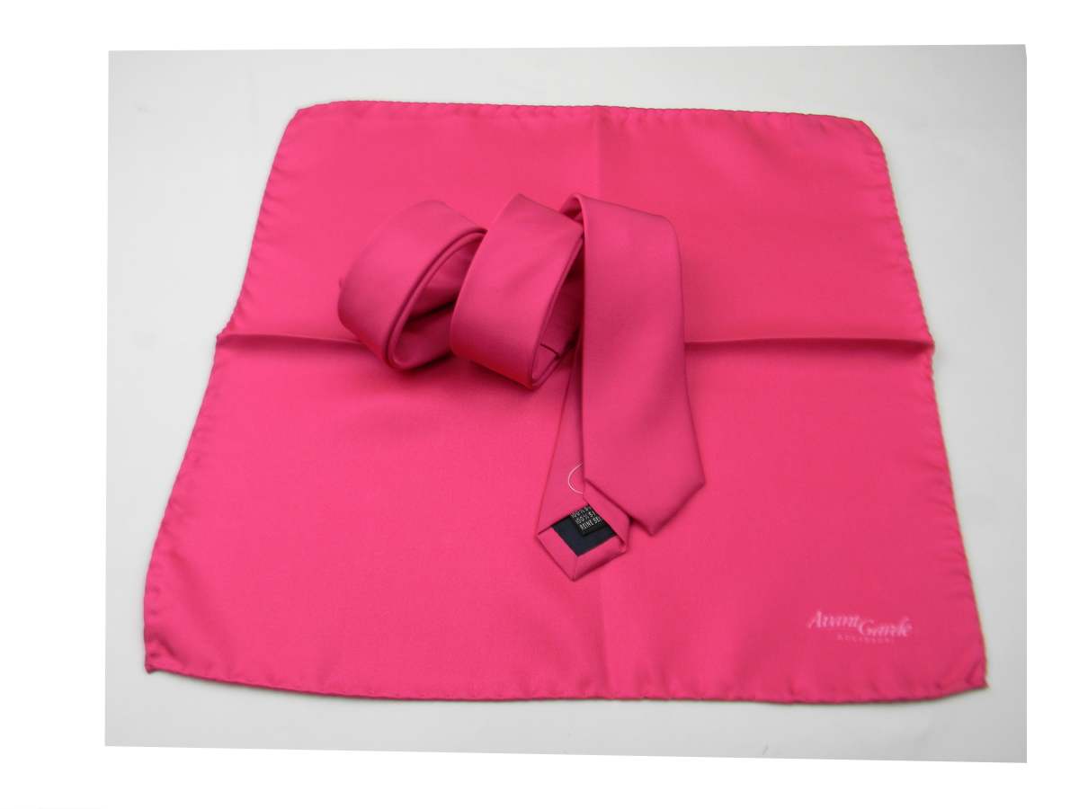 Ensemble Assorti Cravate Slim 5 Et Sac à Main Soie Couleur Unie Mouchoir M Italy - Imagen 21 de 29