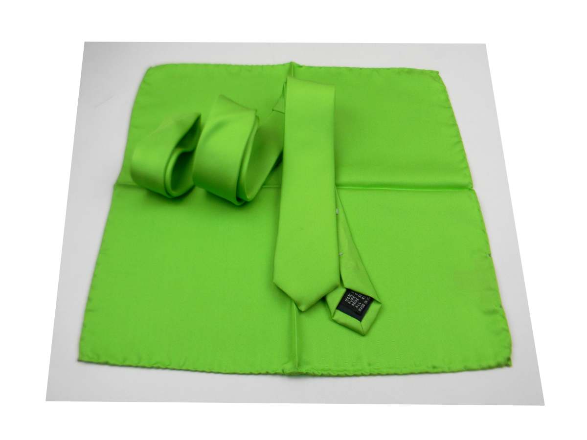 Ensemble Assorti Cravate Slim 5 Et Sac à Main Soie Couleur Unie Mouchoir M Italy - Imagen 20 de 29