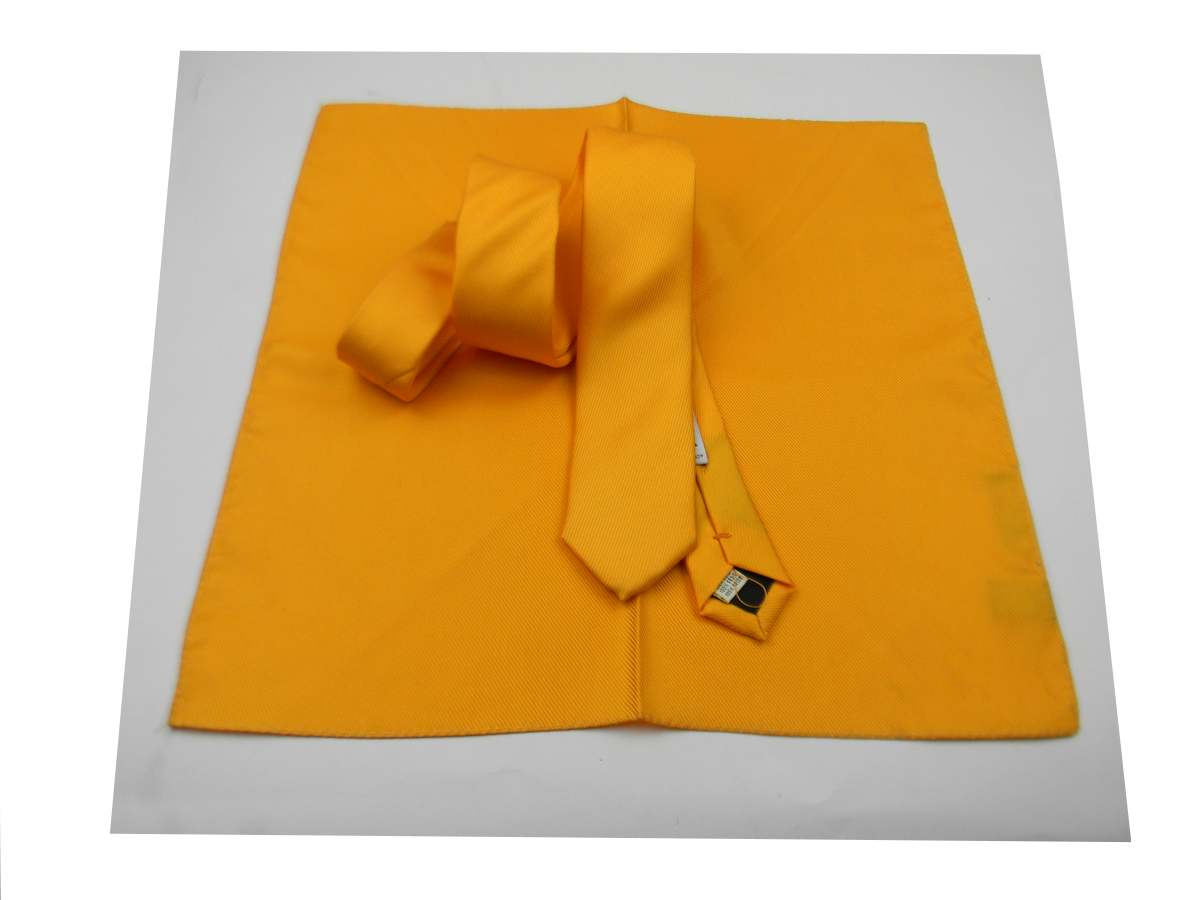 Ensemble Assorti Cravate Slim 5 Et Sac à Main Soie Couleur Unie Mouchoir M Italy - Imagen 8 de 29