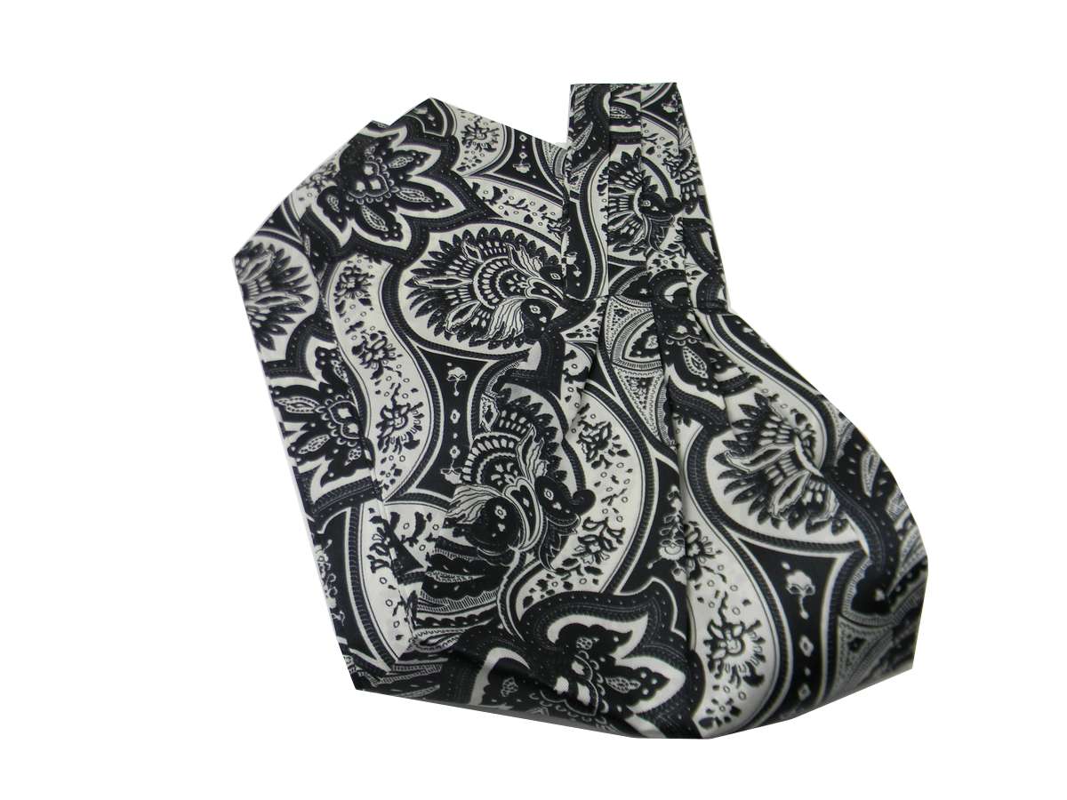 Ascot Hombre Seda Pura Varios Dibujos Cachemira Multicolor Producto De - Imagen 10 de 16