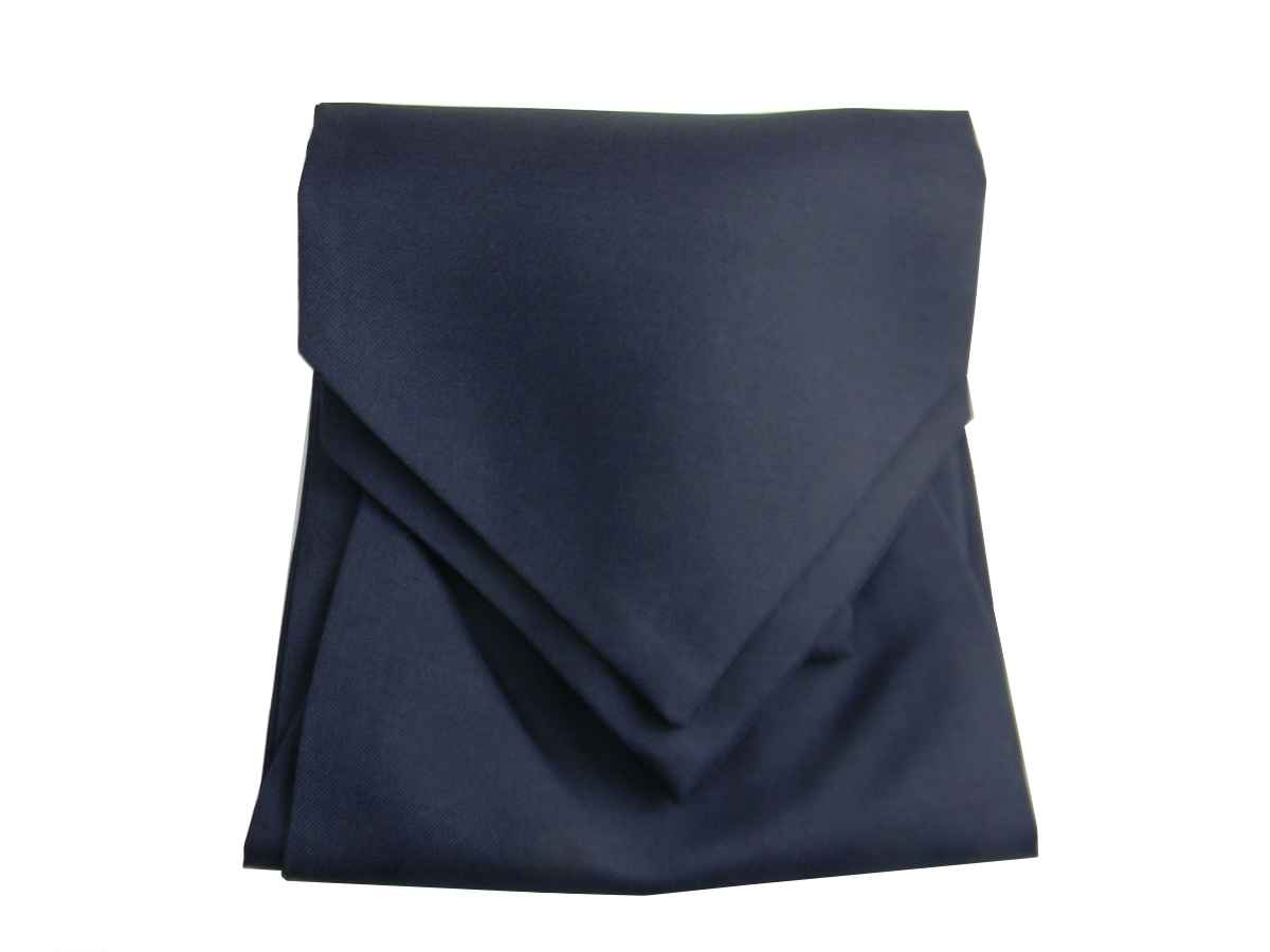 ASCOT UOMO TINTA UNITA BLU SETA FOULARD DA COLLO CASHE COL BLUE VARI TONALITA - Picture 14 of 15